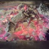 fire king charcoal burning in a grill fire king charcoal burning in a grill